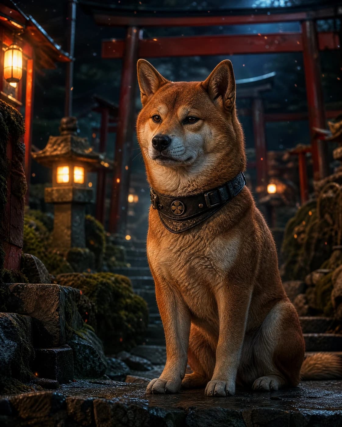 The Ember Shogun, AION Crypto character inspired by Shiba Inu